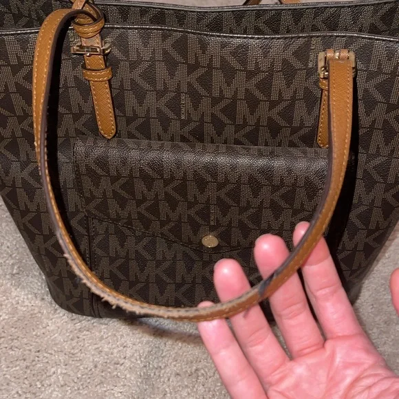Brown Michael Kors Tote Bag